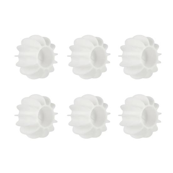 

6 шт. профессиональные многоразовые легкие средства для стирки волос, средства для очистки, средства для удаления бытовых вещей белый