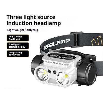 Powerful LED Rechargeable Headlamp 1500 Lumens Rotating Aluminum LED Waterproof Head Flashlight for Outdoor,Camping,Fishing