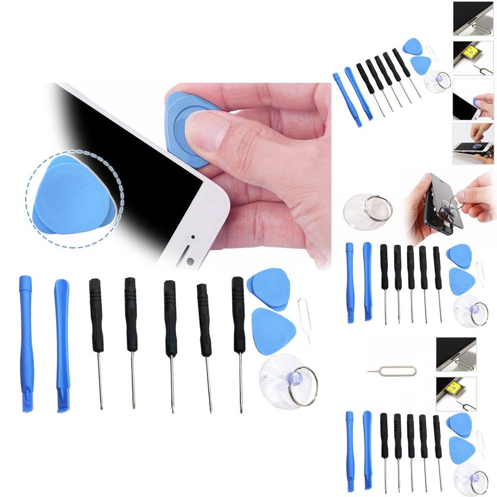 Przenośny Zestaw do Naprawy Telefonu Komórkowego z 11 Niezbędnymi Narzędziami