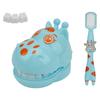 Kids Dental Play Set Interactive Teeth Model with Toothbrush Fun Giraffe-shaped Dentist Toy for Role Play Oral Hygiene Education