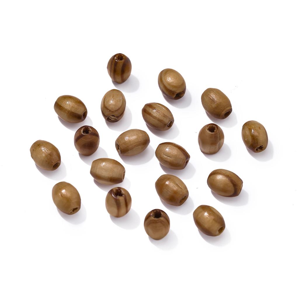 Handmade DIY Beaded Retro Wooden Beads Loose Beads Jewelry Accessories