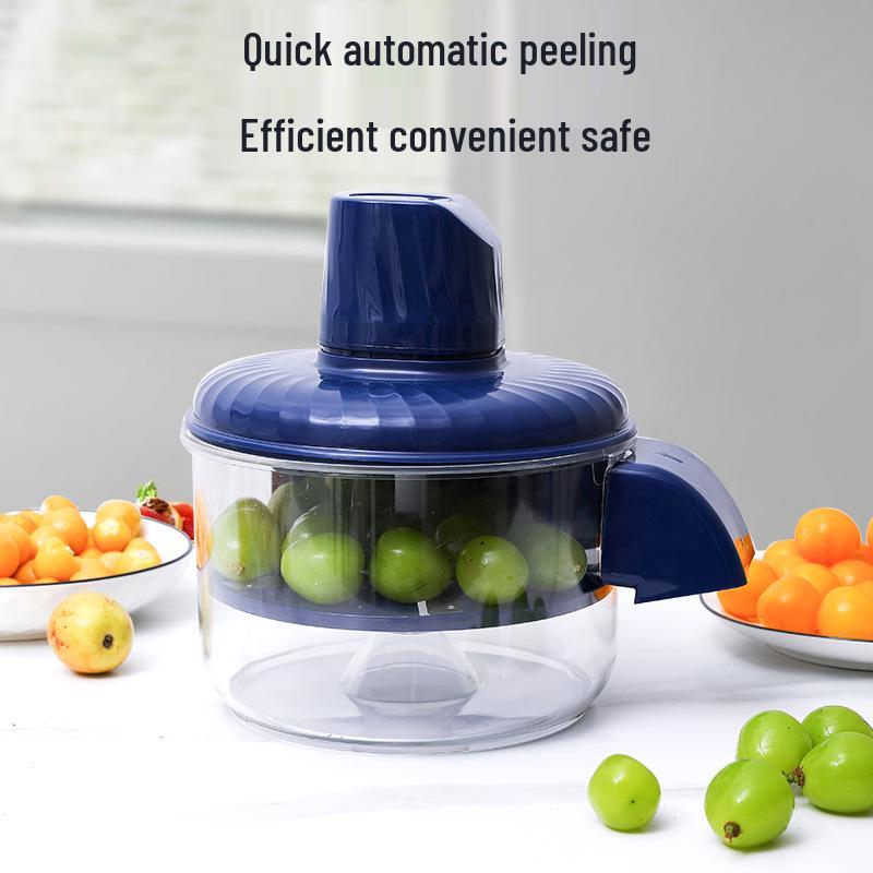Electric Fruit & Vegetable Peeler for Home & Commercial Use - Ideal for Milk Tea & Fruit Shops