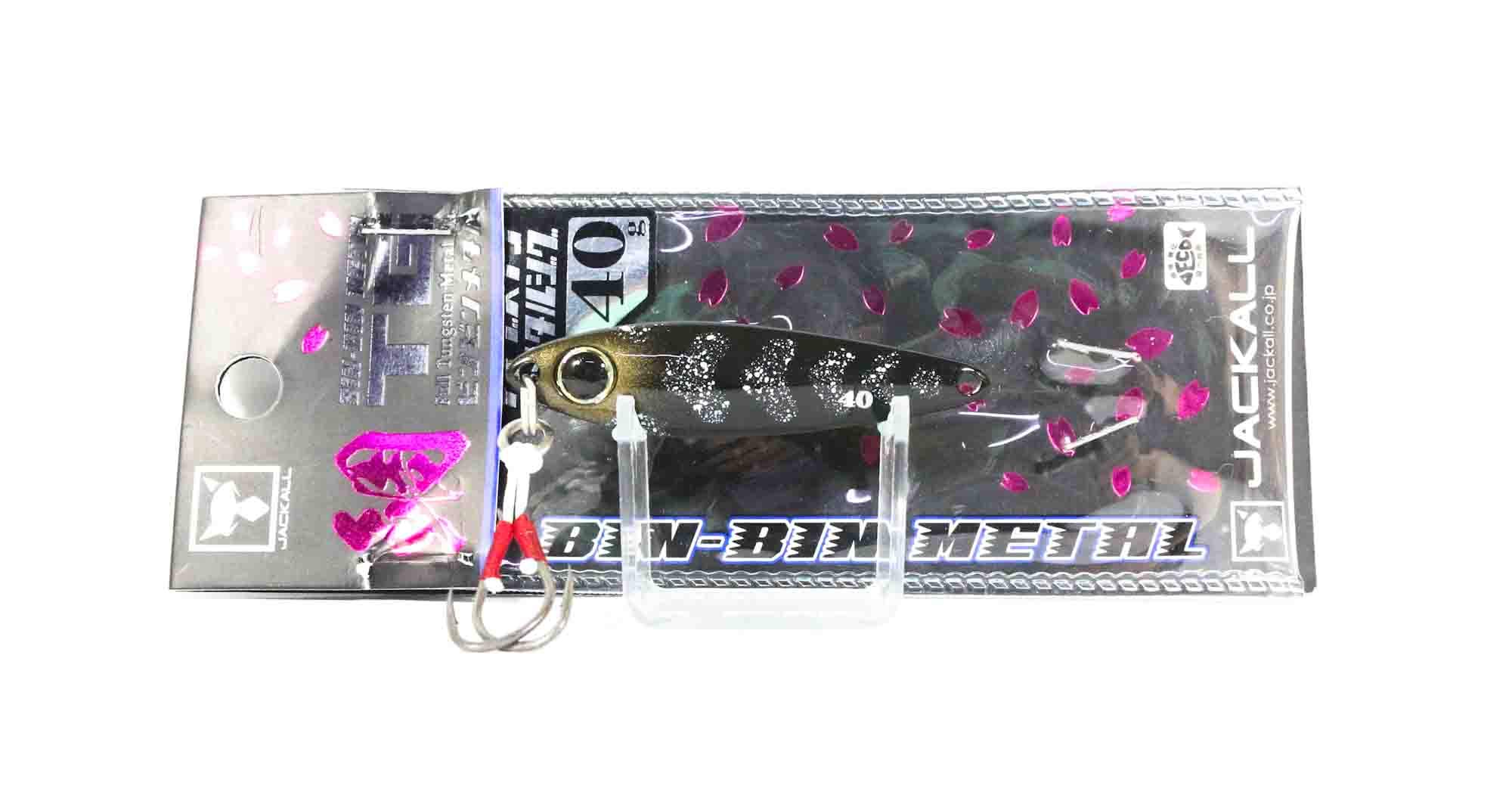 

JACKALL Binbin Metal TG 40g Black Squid Glow