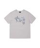 WELLBEING EXPRESS Oversized Being Nature Half Sleeve Gray