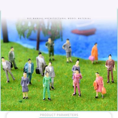 10/30/50Pcs Hand-made Passengers DIY Plastic People Character Model Scale Model People Figures