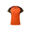 Li Ning Badminton Series Quick-Dry Breathable Training Sports Competition Short Sleeve T-Shirt Skirt Set Women Sportswear Flame-Orange AATQ028-4