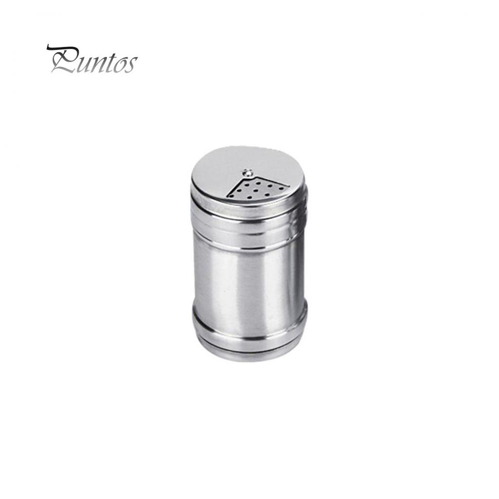 Home & Kitchen Stainless Steel Salt Pepper Seasoning Spice Condiment Shaker Bottle Kitchen Tool