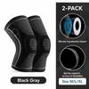 1Pair Knee Pads 360-Degree Knee Support Flexible Fabric Comfortable And Non-Slip For Running, Basketball, And Weightlifting