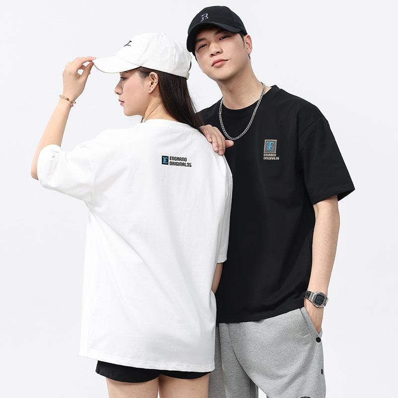 New Summer Men's Round Neck Short T-shirt Short Sleeve Thin Casual Youth Half-sleeved Shirt