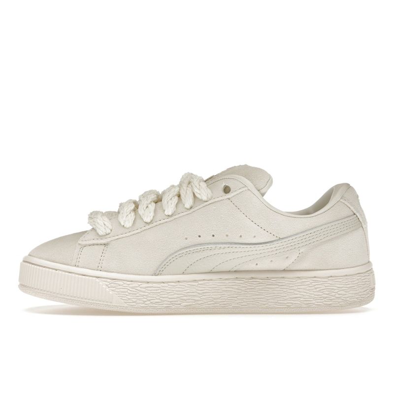 Puma Suede XL Rope Men Sneakers Cream Frosted-Ivory Vapor-Grey 398708-01