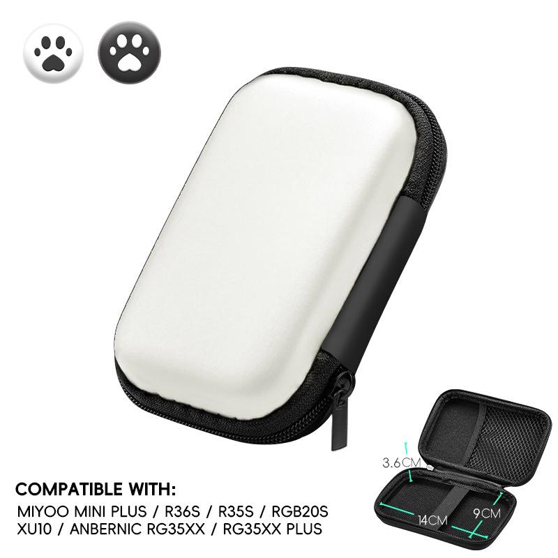 2026 R36S BAG Portable Game Retro Game Console Storage Bag Protective Zipper Carry Bag Eva Hard Handbag For R36S RG353V/ RG35XX