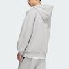Adidas Fustl P Gfx Hd Lässiger Lockerer Schnitt Langarm Kapuzenpullover Herren Hoodies Hellgrau KA2459