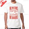 Keine Nationen Keine Grenzen Grafik Friedenshändedruck T-Shirt Lässige Mode Locker Harajuku Herren T-Shirt Baumwolle Kurzarm Atmungsaktive T-Shirts