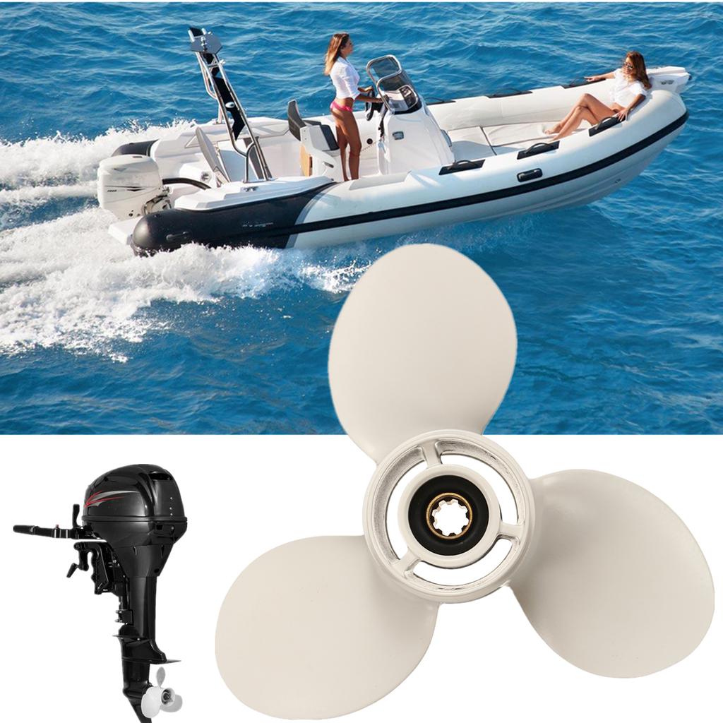 9 1//4 x11 Aluminum Boat Outboard Propeller For Yamaha 9.9HP 15HP 63V-45943-00-EL