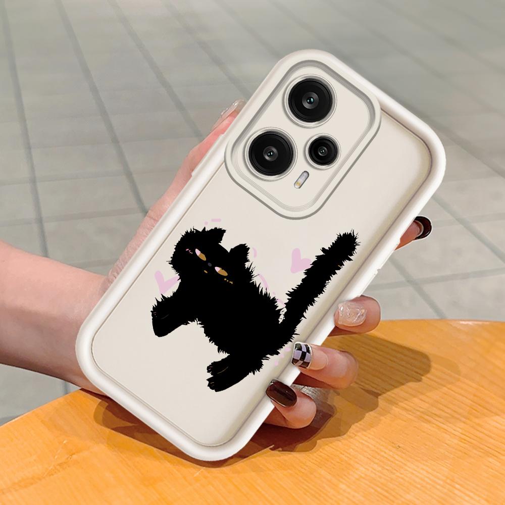 Coque de téléphone en Silicone souple, motif d'impression d'échelle carrée, couverture complète d'appareil photo, Protection antichoc, étui en caoutchouc pour Xiaomi Redmi