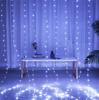 Garland Light Curtain for Window 3X3M Cold Color