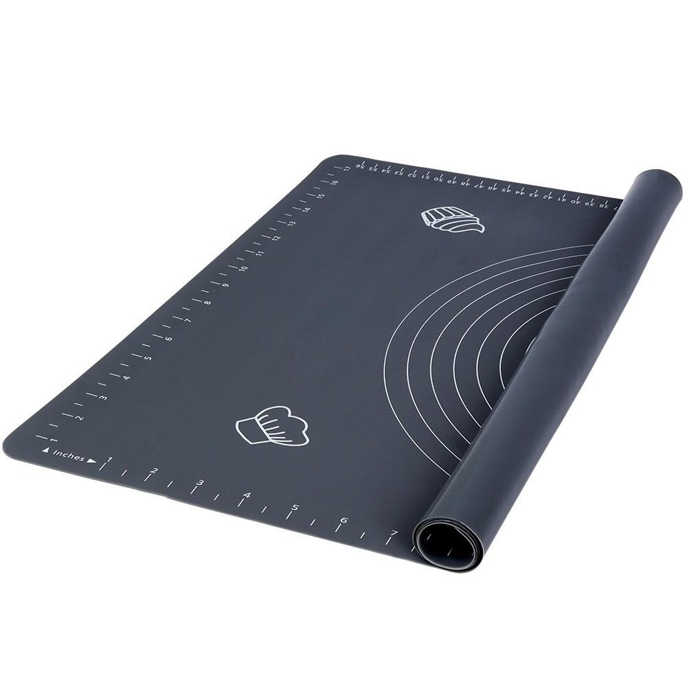 Large Silicone Dough Board, Kitchen Mat, Baking, Rolling, 64 cm