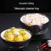 Stainless Steel Foldable Expandable Steamer & Fruit Basket