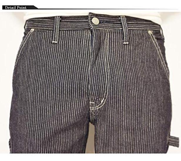 Kojima Jeans KOJIMA GENES 13oz Kordbársony Farmer Festőnadrág Farmer Japánban készült Egyszer Mosott Férfi RNB-1270-Indigo-32