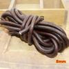 1.5 2 3 4 5 6 8 Mm Retro Brown Flat Round Genuine Cow Leather Cord for Bracelet Necklace Leather Rope String DIY Jewelry Making