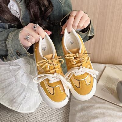 Scarpe casual scarpe da donna versatili traspiranti scarpe bianche piccole 2025 nuova nicchia moda scarpe da ginnastica suola morbida scarpe sportive di fascia alta