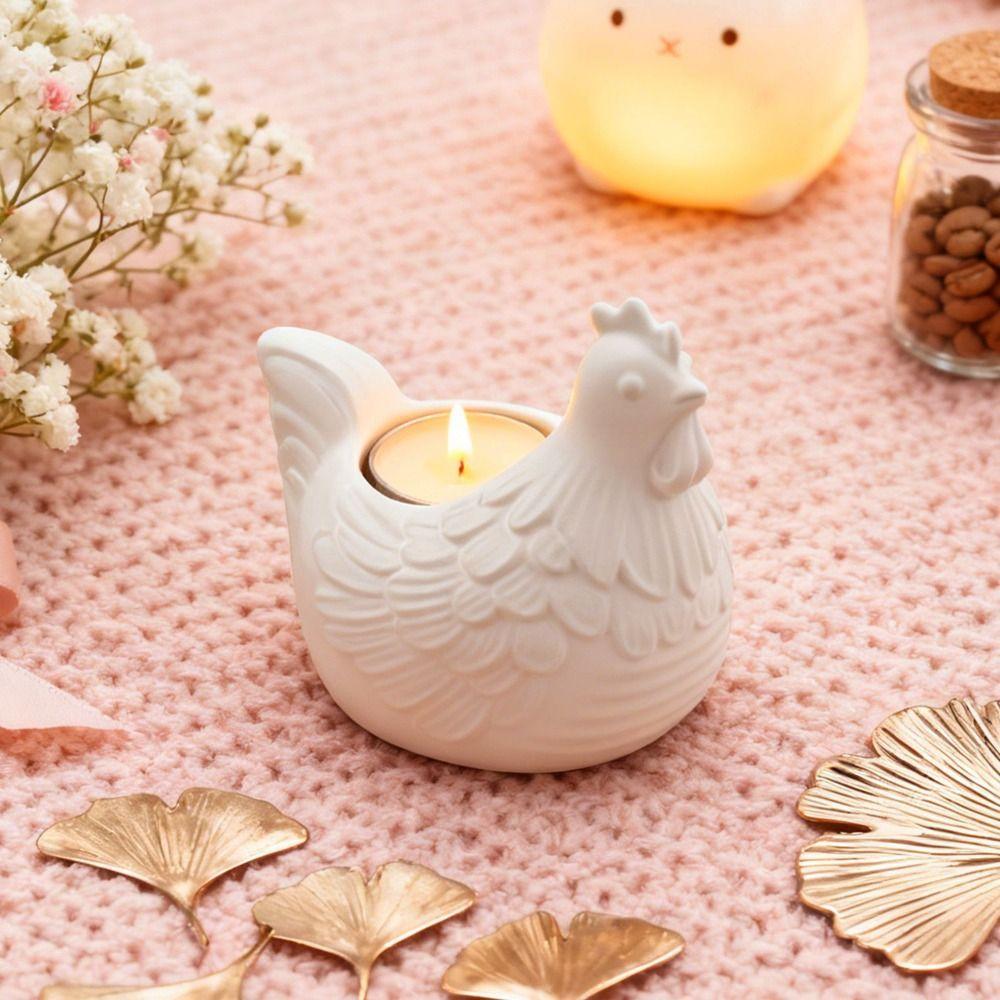 Creative Little Chicken Aromatherapy Candle Mold Silicone 3D Plaster Mold DIY Handmade Resin Mold Home Decor