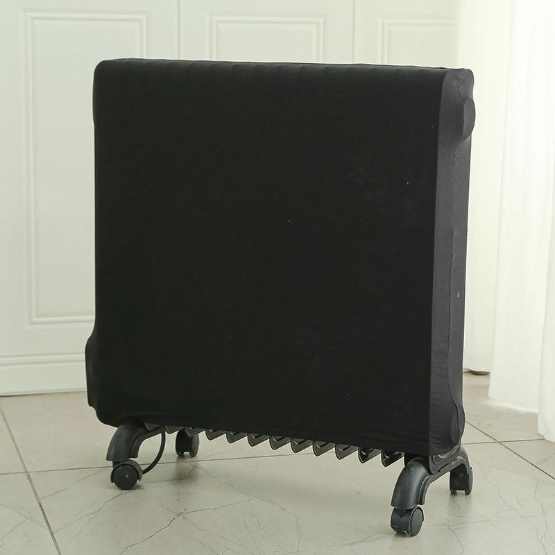New Portable Heater Radiator Dust Cover Thickened Flower Print Elastic Household Oil Tin Radiator Protective Storage Dust Covers