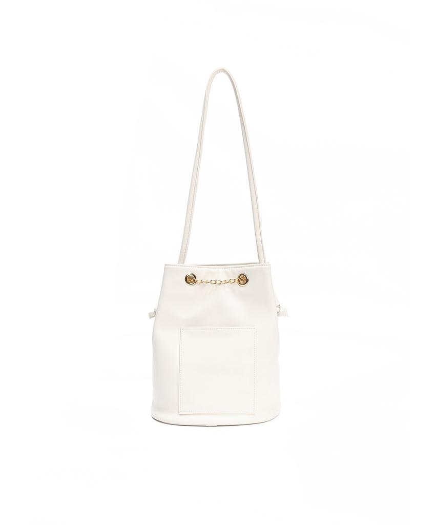 Badgigi Luna Bucket Bag, Cream