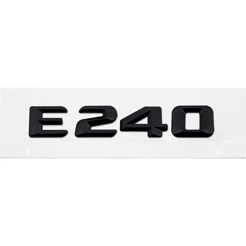 SXFA2 Car Rear Trunk Emblem Letter Badge for Mercedes Benz E53 E55 E63 E200 E220 E230 E240 E250 E260 E Class