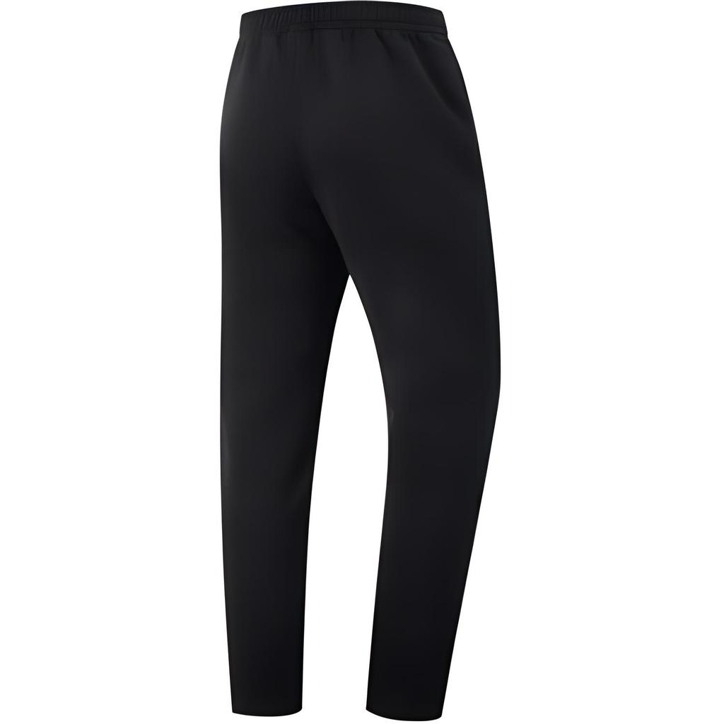 Li Ning Comfortable Simple Straight Leg Mid Rise Versatile Casual Pants Men bottoms Black AKLV057-1