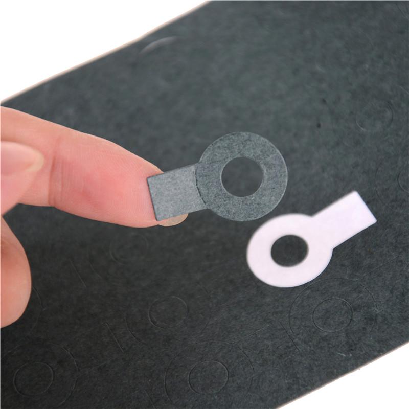 70Pcs 18650 Insulating Pad Battery Protection Gasket Barley Paper Single Pad