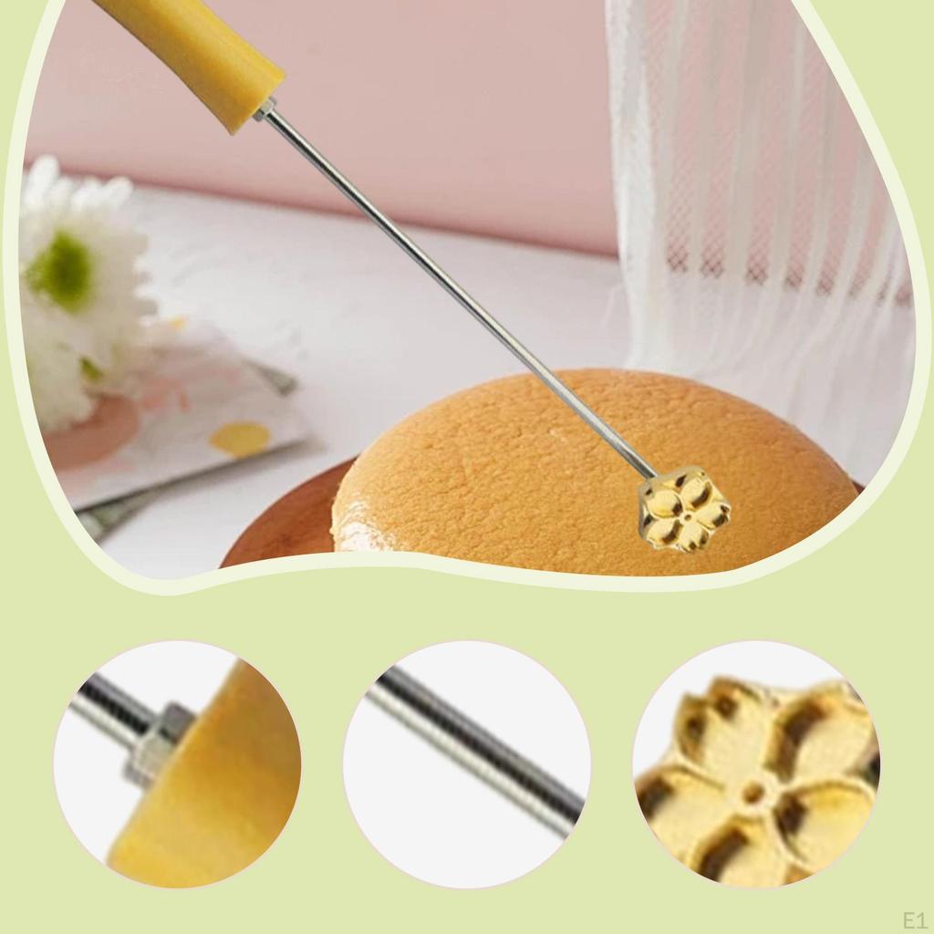 Branding Iron for Burger Cake Stamping Rust Resistant DIY Stamp Baking Tool Coconut