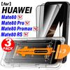 1-3 Pièces Verre Trempé HD pour Huawei Mate80 Pro Max Sans Poussière Installation Facile Protections d'Écran Film Anti-Rayures pour Mate80 RS