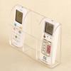 Wall Mounted Remote Control Holder 2/3 Grids Makeup Organizer Case Pen Storage Box  Bedside