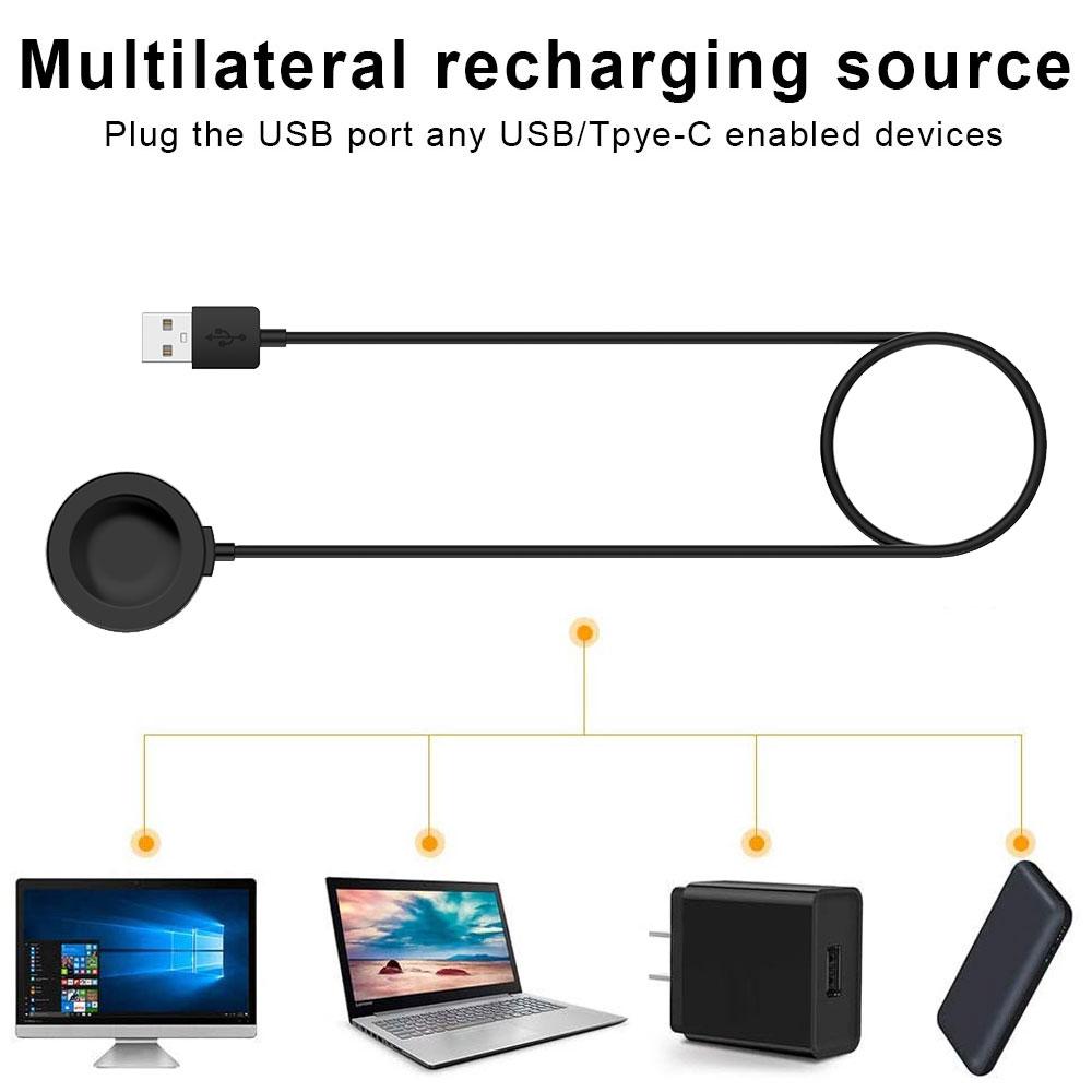 USB nabíječka pro Huawei Watch GT5 46mm 41mm/GT4 46mm 42mm GT 2e GT Runner Nabíjecí dokovací stanice pro Honor Magic Watch 4 Pro Nabíječka