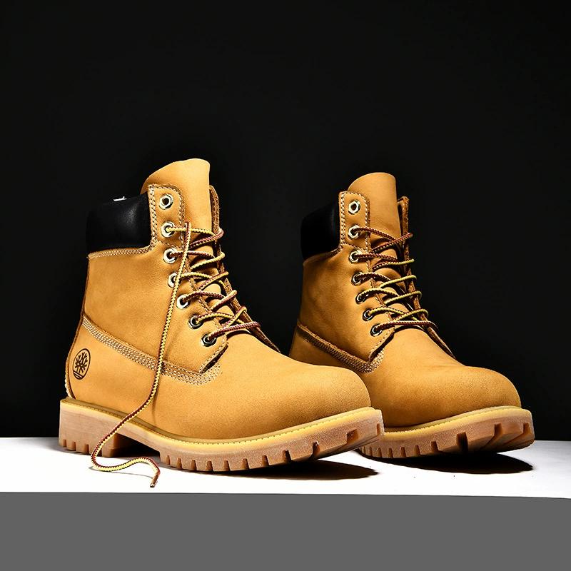 Classic Rhubarb Boots, High Top Boots, Men's Martin Boots, Workwear Boots