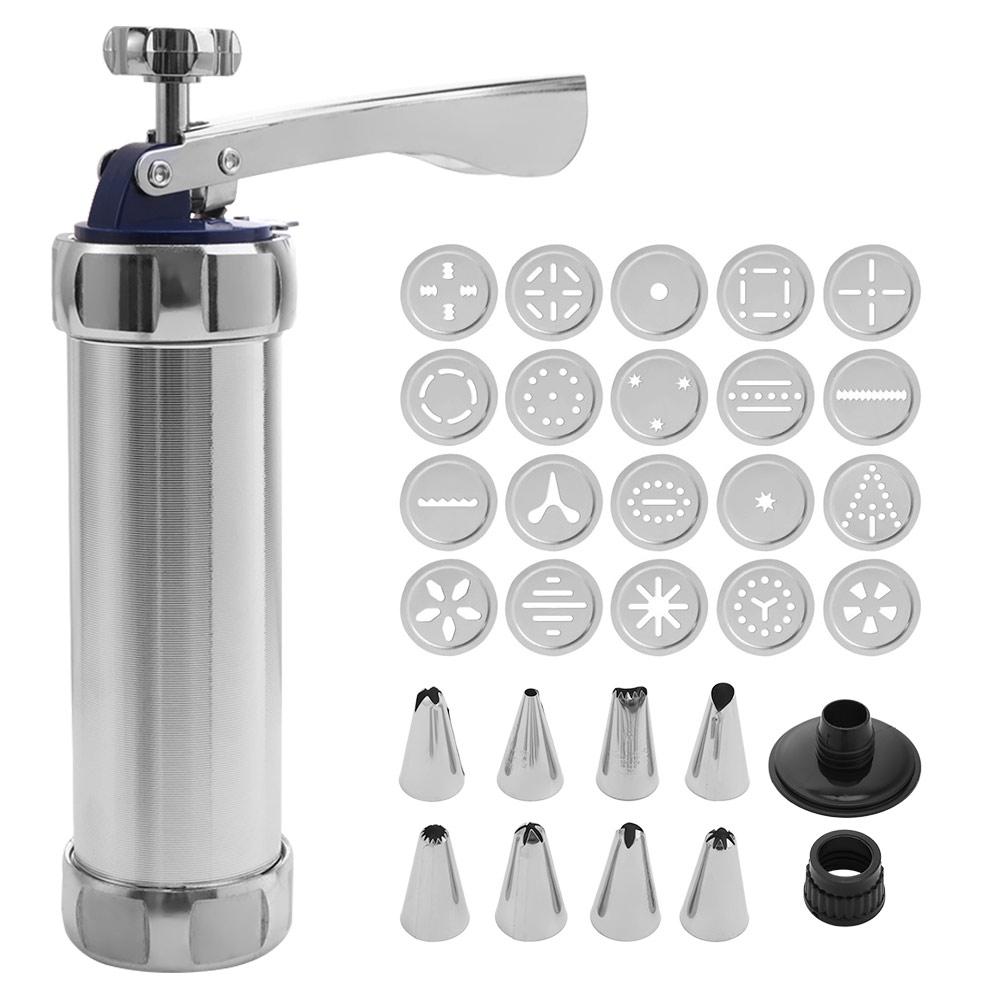 20 Cookie Discs Biscuit Maker set Simple operation Spritz Cookie Maker Kit Cookie Press Kit Baking