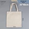 Custom Wear-Resistant Graduation Souvenir Canvas Tote Bag with Ribbon