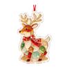 Christmas Winter 2D Acrylic Hanging Ornament, Christmas Decoration for Tree and Home