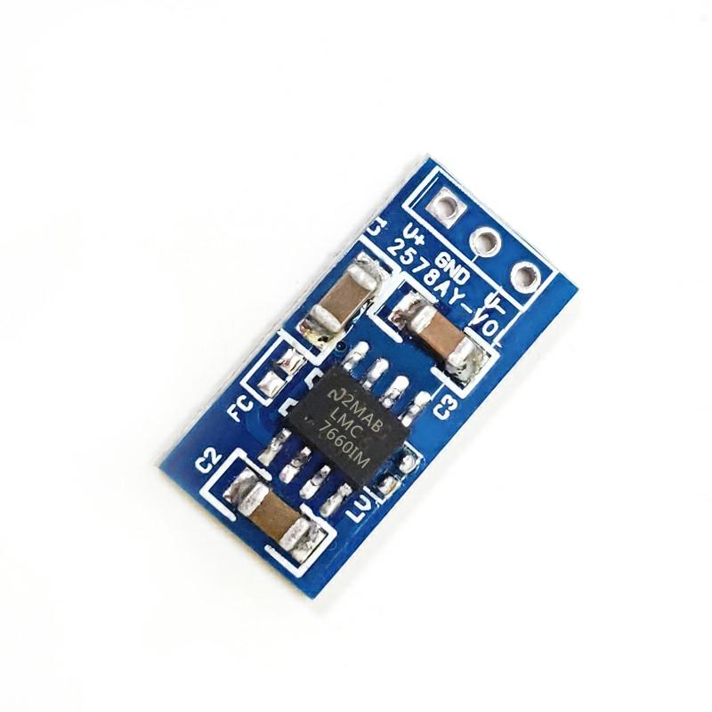 

LM7660 Switching Regulator Positive to Negative Voltage Conversion Module 10*10*2 білий