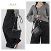 MFFOR Smartphone Pouch, Mini Shoulder Bag, Genuine Leather, Women's, 3-Layer Construction, Lightweight, Small, Slim, Compact, Casual, Simple,