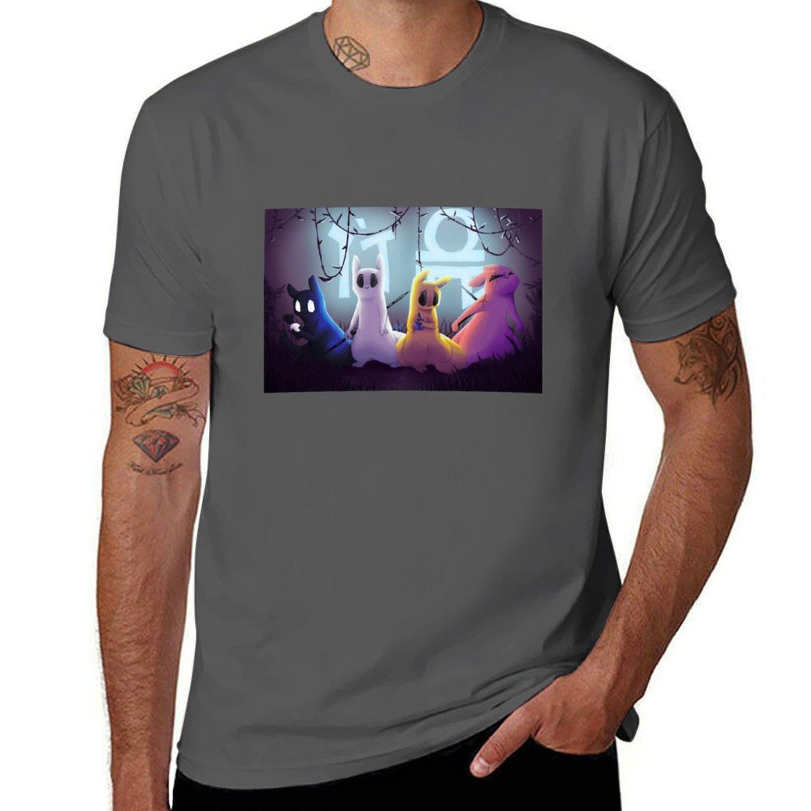 

Slugcats T-Shirt cotton t shirt man men t shirt cotton 100% T-Shirt 4XL