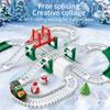 Non-Toxic Christmas Track Car Train Toys Children Electric Track Toy Car Christmas Car Kids Educational Toys For Children Birthday Gift