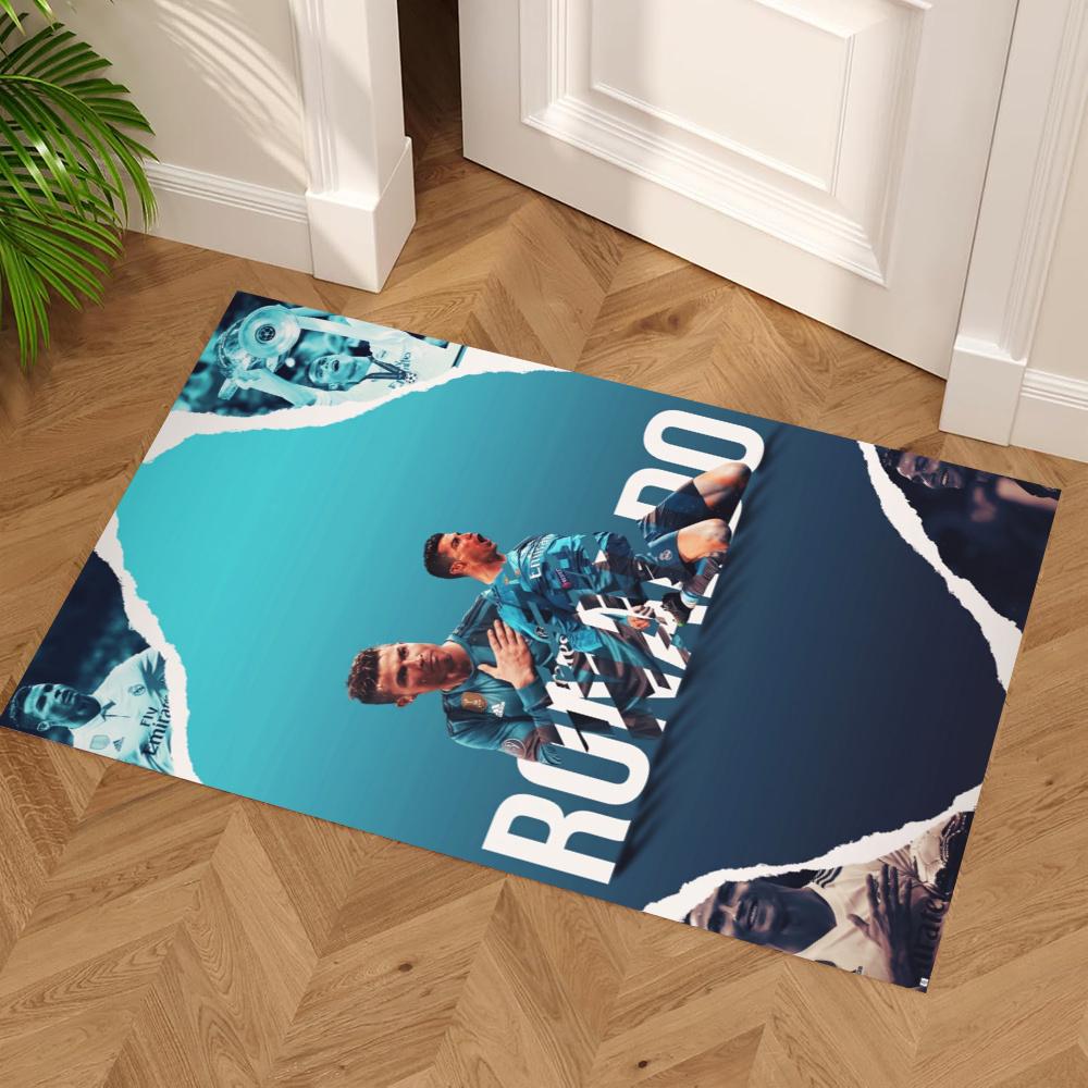 Cristiano Ronaldo Floor Rug Office Rug Design For Entryway Dormitory Game Room Decorate Room Antislip Rug Decorate Offices Perfect Gift For Womenmen