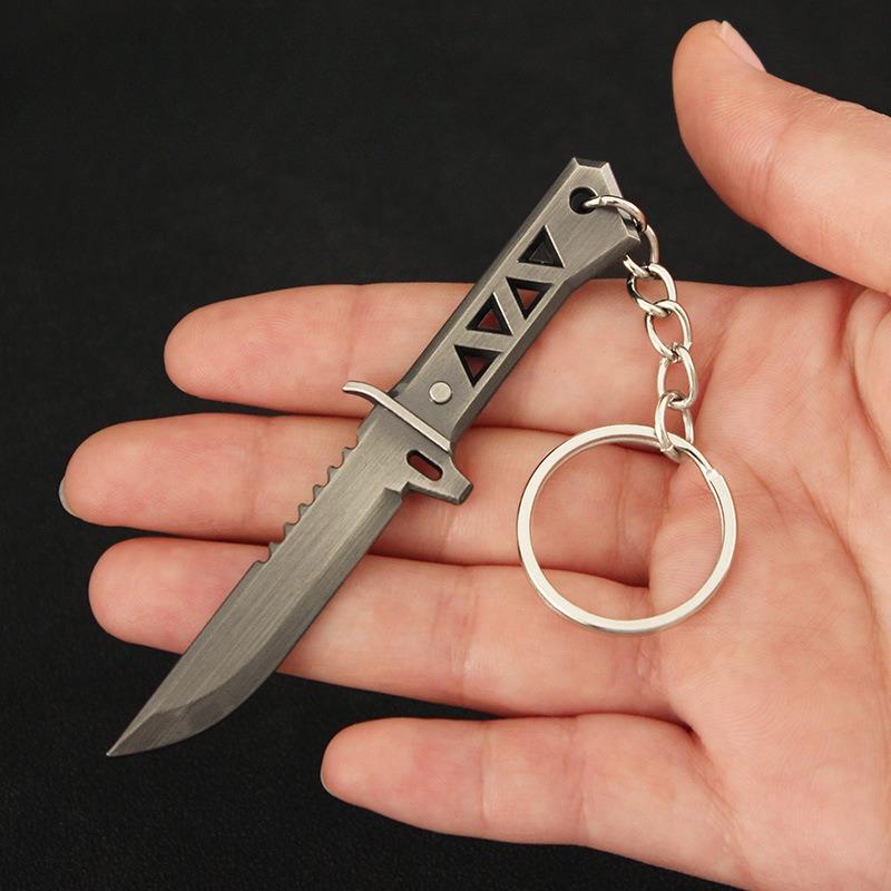 

9cm Valorant Xenohunter Melee Weapon Keychain Model Accessorie Delicate Model Reaver Metal Sword Gifts Playthings Crafts Collections