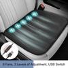Breathable Car Cushion, Soft Car Cushion, Comfortable And Cool For Car, Home Use, Fit With5 Fans 3- Adjustme