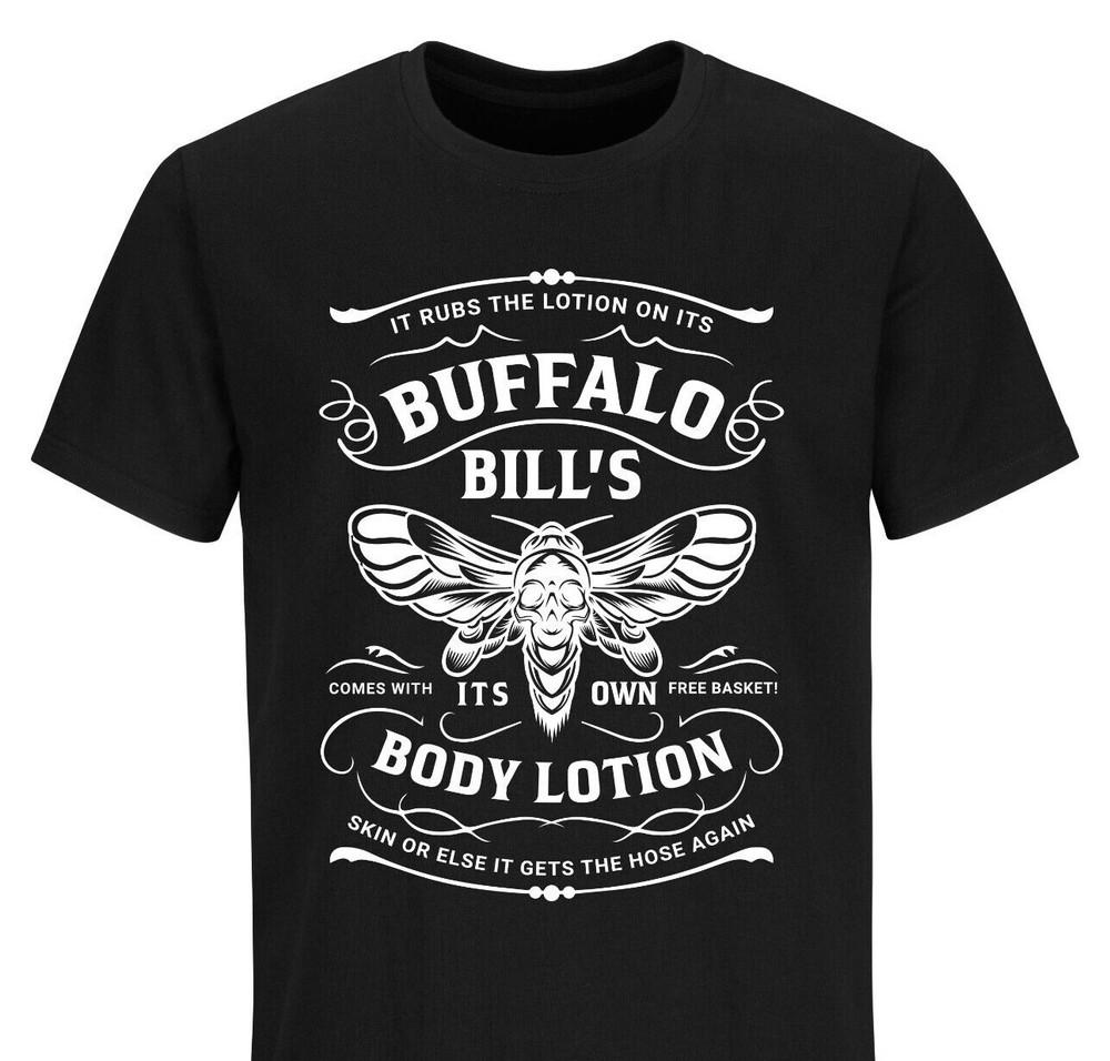 

Retro Buffalo Bills Body Lotion Halloween Shirt, Horror Movie T-shirt, Soft Tee L