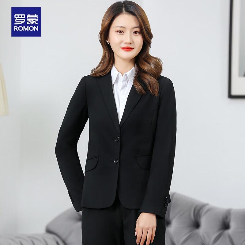 Romon Women s Slim Fit Business Suit Set L