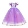 Cross-border Foreign Trade Children's Rapunzel Dress Dress Girl Dress Rapunzel Girl Dress