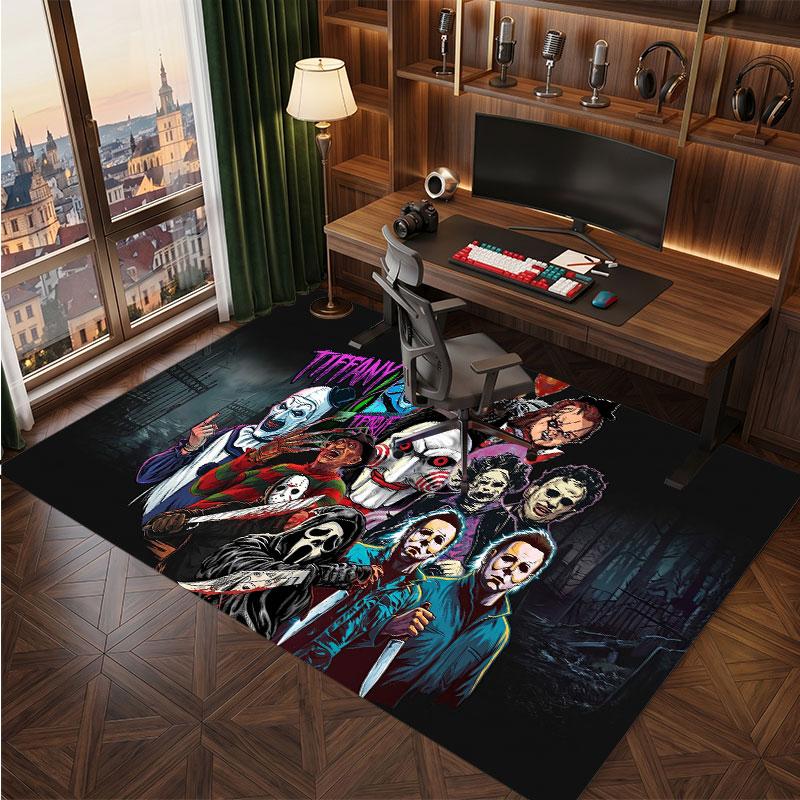 Terrifier Art the Clown Rug Soft Thick Non Slip Floor Carpet for Bedroom Living Room Home Decor
